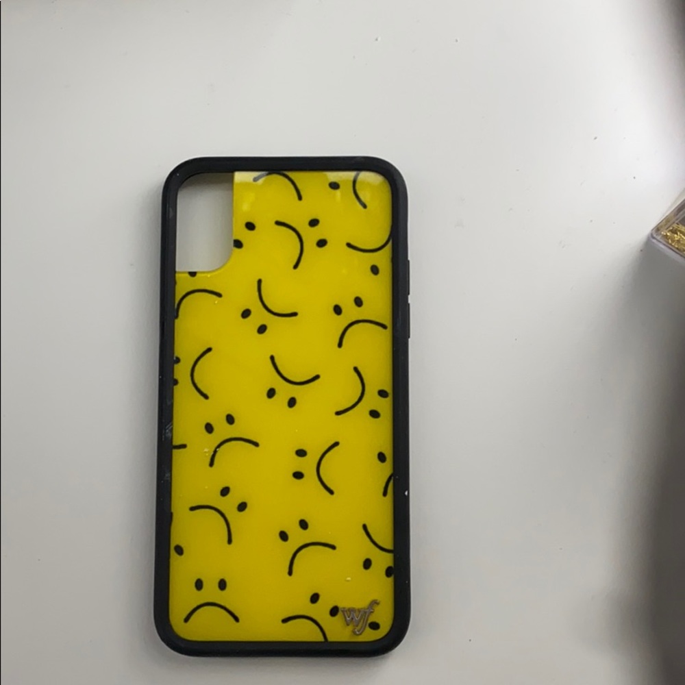 iPhone X/xs yellow wildflower phone case
